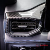 Real Carbon Fiber Driver Side Dashboard Trim Cover for 2024+ Ford Mustang