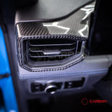 Real Carbon Fiber Driver Side Dashboard Trim Cover for 2024+ Ford Mustang