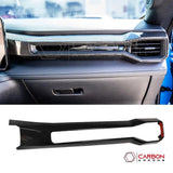 Real Carbon Fiber Passenger Side Dashboard Trim Cover for 2024+ Ford Mustang