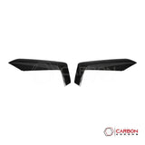Real Carbon Fiber Front Bumper Grille Trim Covers for 2024+ Ford Mustang EcoBoost
