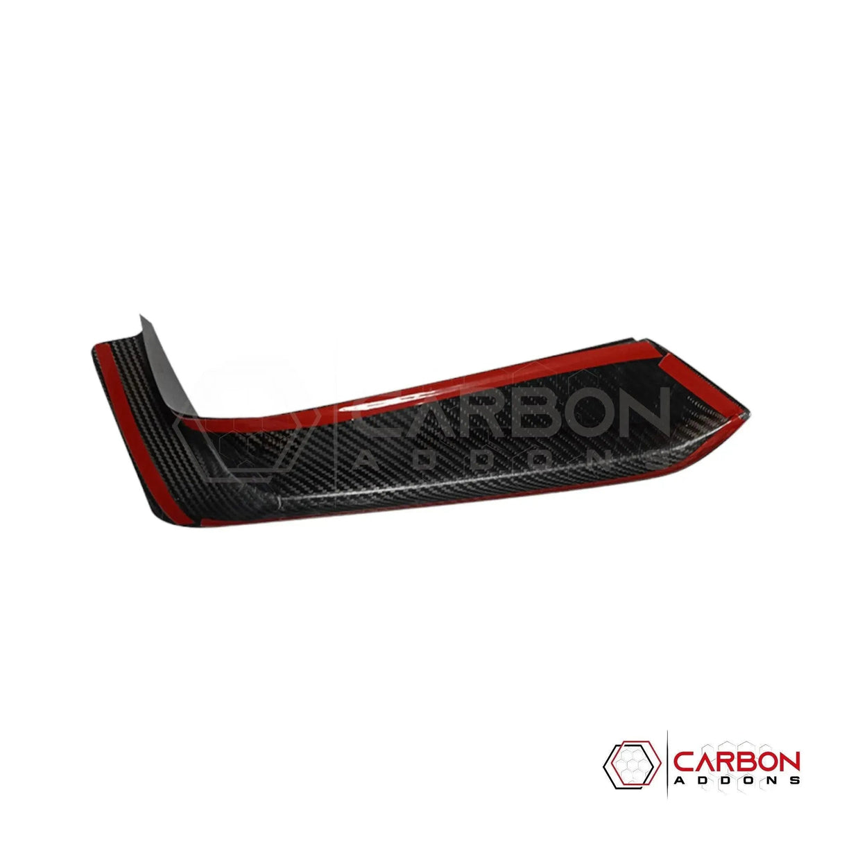 2024+ S650 Mustang EcoBoost Real Carbon Fiber Bumper Grill Trim Covers
