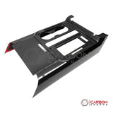 Real Carbon Fiber Center Console Gear Shift Panel Cover For F150 2015-2020