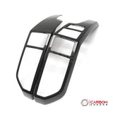 Real Carbon Fiber Center AC Vent Trim Cover For F150 2015-2020 Dashboard