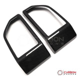 Real Carbon Fiber Dashboard Side AC Vents Trim Cover ForF150 2015-2020