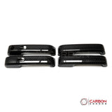 Real Carbon Fiber Exterior Door Handle Cover For F150 2015-2020
