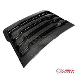 Real Carbon Fiber Hood Vent Cover For F150 Raptor 2015-2020
