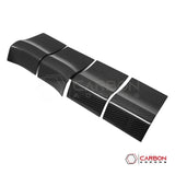 F150 2015-2020 Interior Door Handle Trim Hard Carbon Fiber Cover