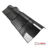 Real Carbon Fiber Interior Door Handle Trim Cover For F150 2015-2020