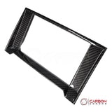 F150 2015-2020 Radio Infotainment Bezel Trim Hard Carbon Fiber Cover