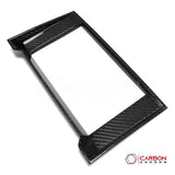 Real Carbon Fiber Infotainment Bezel Trim Cover F150 2015-2020