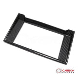 Real Carbon Fiber Infotainment Bezel Trim Cover F150 2015-2020