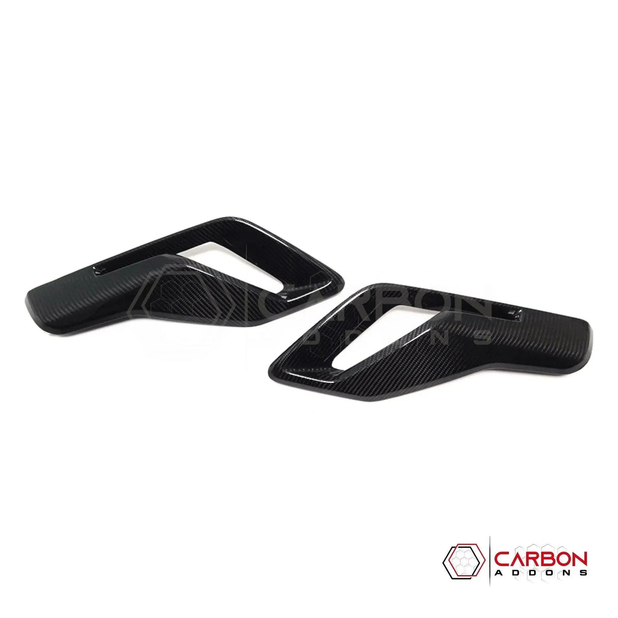 Real Carbon Fiber Fender Vent Covers for 2021+ Ford F-150