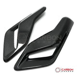 Real Carbon Fiber Fender Vent Covers for 2021+ Ford F-150