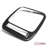 Real Carbon Fiber Overhead Light Trim Cover for 2021+ Ford F-150