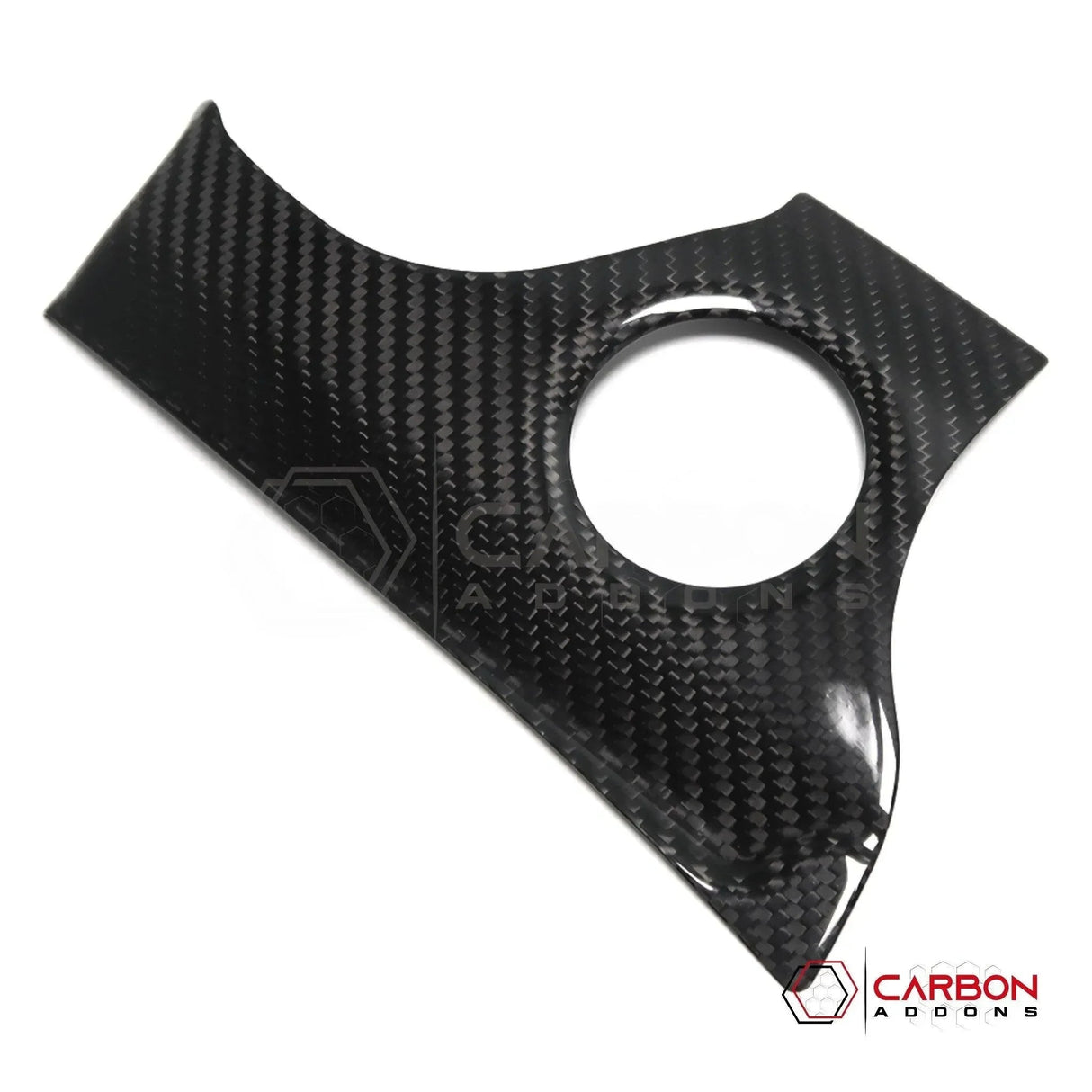 2019+ RAM 1500/TRX/RHO Engine Start Stop Button Surround Trim Hard Carbon Fiber Cover