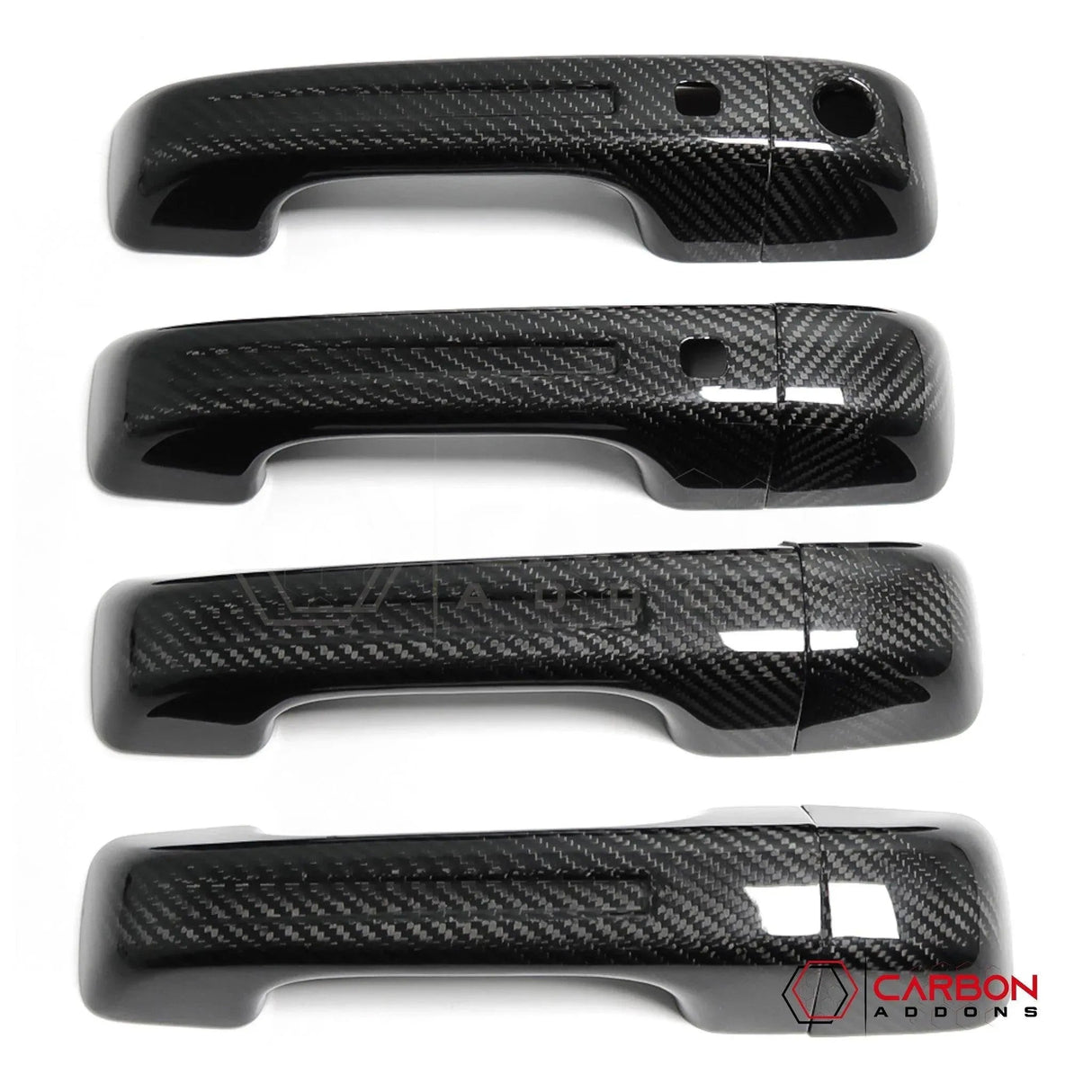 2019+ RAM 1500/TRX/RHO Exterior Door Handles Hard Carbon Fiber Cover