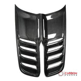 RAM TRX 2021-2024 Hood Side Vents Trim Hard Carbon Fiber Cover