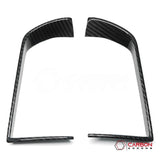 2019+ RAM 1500/TRX/RHO Infotainment Screen AC Vent Trim Hard Carbon Fiber Cover