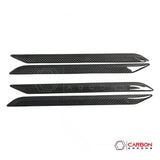 2019+ RAM 1500/TRX/RHO Interior Door Panel Trim Hard Carbon Fiber Cover