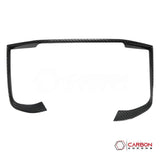 2019+ RAM 1500/TRX Interior Rear AC Vent Trim Hard Carbon Fiber Cover