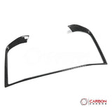 2019+ RAM 1500/TRX Interior Rear AC Vent Trim Hard Carbon Fiber Cover