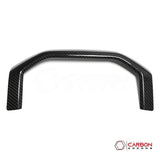 2019+ RAM 1500/TRX/RHO Interior Rear Cup Holder Trim Hard Carbon Fiber Cover
