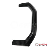 2019+ RAM 1500/TRX/RHO Interior Rear Cup Holder Trim Hard Carbon Fiber Cover