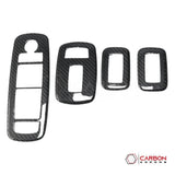 2019+ RAM 1500/TRX Interior Window Switch Trim Hard Carbon Fiber Cover