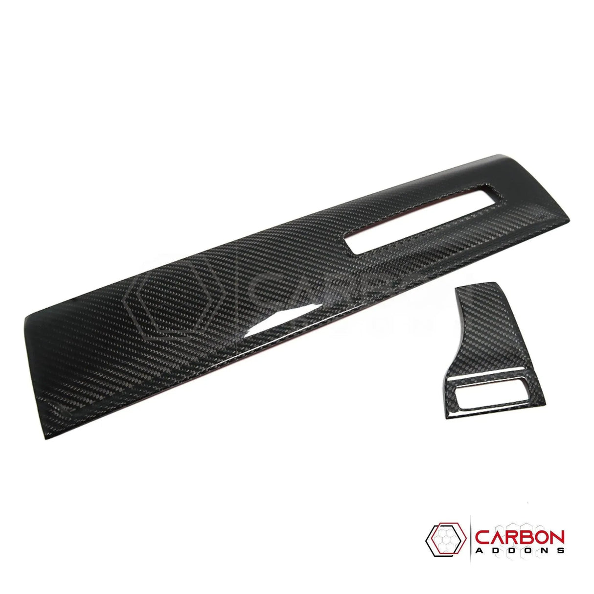 2019+ RAM 1500/TRX Passenger Side Dashboard Trim Hard Carbon Fiber Cover