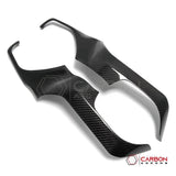 2019+ RAM 1500/TRX/RHO Radio Infotainment Screen Side Trim Hard Carbon Fiber Cover
