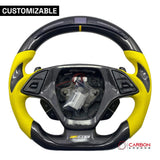 [Complete] Custom Carbon Fiber Steering Wheel C7 Corvette Stingray/Z06/Grand Sport 2014-2019
