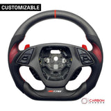 [Complete] Custom Carbon Fiber Steering Wheel C7 Corvette Stingray/Z06/Grand Sport 2014-2019