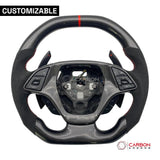 [Complete] Custom Carbon Fiber Steering Wheel C7 Corvette Stingray/Z06/Grand Sport 2014-2019