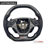 [Complete] Custom Carbon Fiber Steering Wheel C7 Corvette Stingray/Z06/Grand Sport 2014-2019