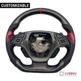 [Complete] Custom Carbon Fiber Steering Wheel C7 Corvette Stingray/Z06/Grand Sport 2014-2019