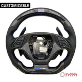 [Complete] Custom Carbon Fiber Steering Wheel C7 Corvette Stingray/Z06/Grand Sport 2014-2019