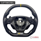 [Complete] Custom Carbon Fiber Steering Wheel C7 Corvette Stingray/Z06/Grand Sport 2014-2019