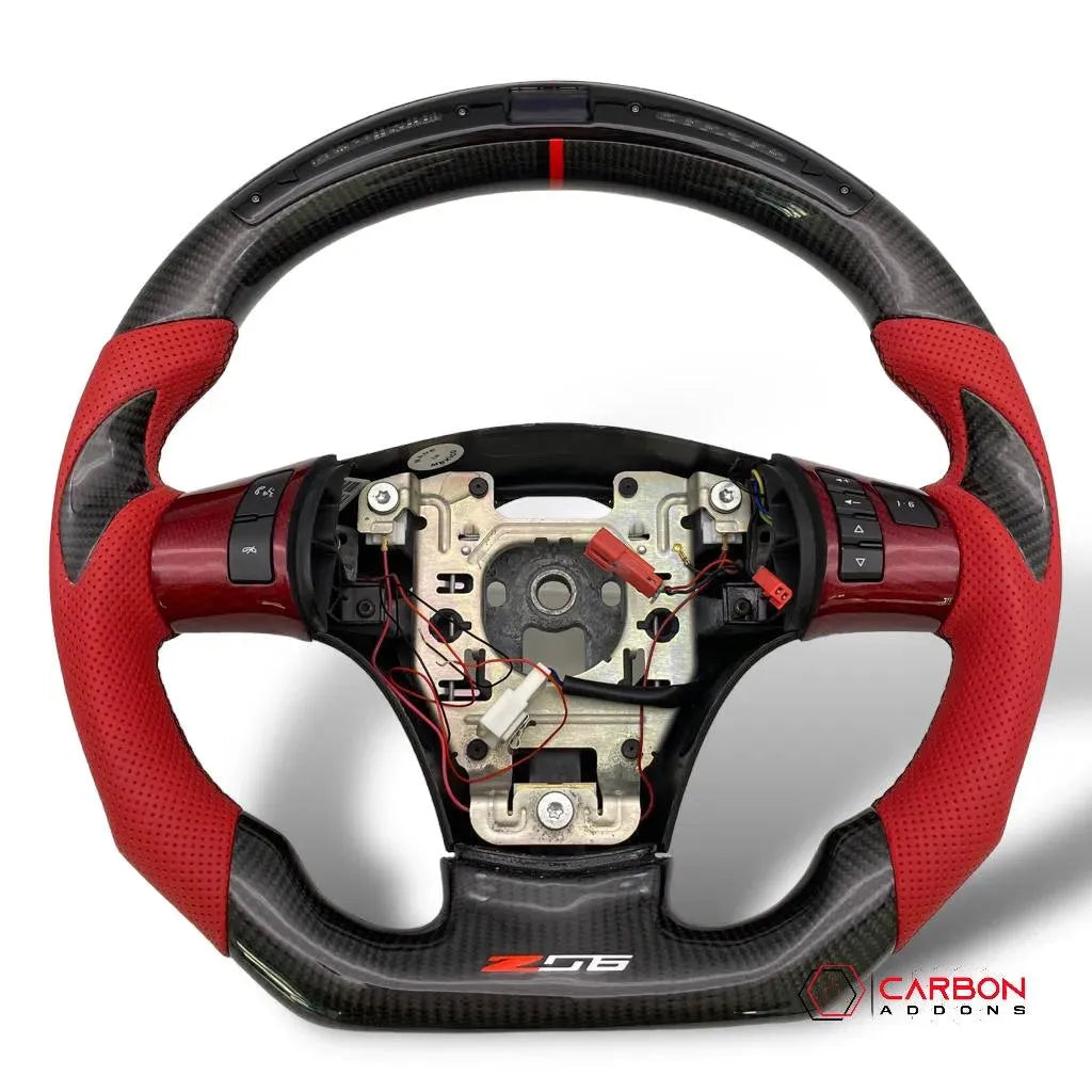 [Complete] Custom Carbon Fiber Steering Wheel for 2007-2013 Chevy C6 Corvette