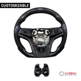 [Complete] Custom Carbon Fiber Steering Wheel For 2012-2015 Chevy Camaro