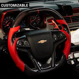 [Complete] Custom Carbon Fiber Steering Wheel For 2012-2015 Chevy Camaro