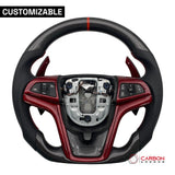 [Complete] Custom Carbon Fiber Steering Wheel For 2012-2015 Chevy Camaro
