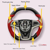 [Complete] Custom Carbon Fiber Steering Wheel For 2012-2015 Chevy Camaro
