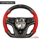 [Complete] Custom Carbon Fiber Steering Wheel For 2012-2015 Chevy Camaro