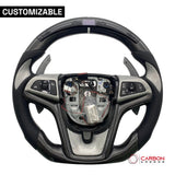 [Complete] Custom Carbon Fiber Steering Wheel For 2012-2015 Chevy Camaro