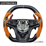 [Complete] Custom Carbon Fiber Steering Wheel For 2012-2015 Chevy Camaro