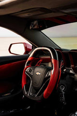 [Complete] Custom Carbon Fiber Steering Wheel For 2012-2015 Chevy Camaro