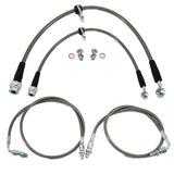 Front & Rear Brake Line Replacement Kit For 96-00 Honda Civic w/rear disc