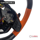 [Complete/Heated] C8 Corvette 2020+ Customizable Carbon Fiber Steering Wheel