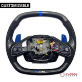 [Complete/Heated] C8 Corvette 2020+ Customizable Carbon Fiber Steering Wheel