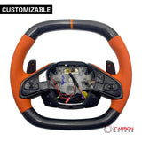 [Complete/Heated] C8 Corvette 2020+ Customizable Carbon Fiber Steering Wheel